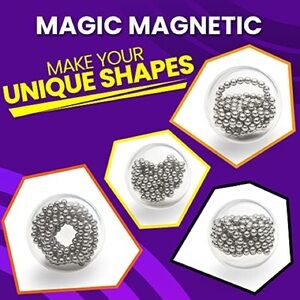 10 Stress Balls Squishy Squeeze Stress Balls Stress Relief Magentic Beads